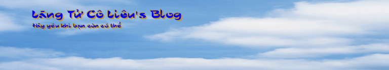 Lãng Tử Cô Liêu's Blog