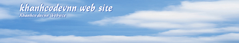 khanhcodevnn web site