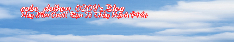 cobe_doihon_0209's Blog