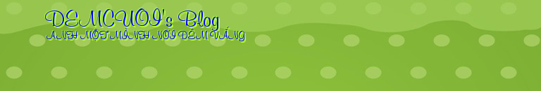 DEMCUOI's Blog