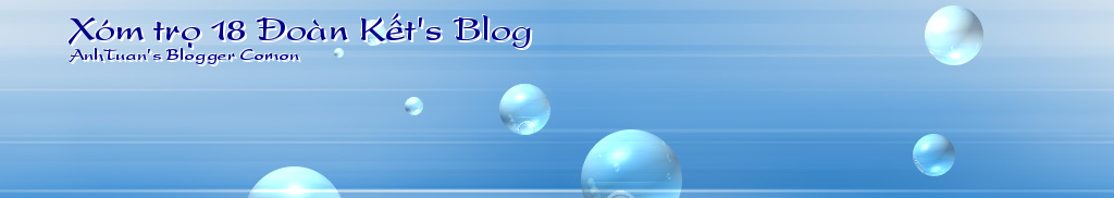 Xóm trọ 18 Đoàn Kết's Blog