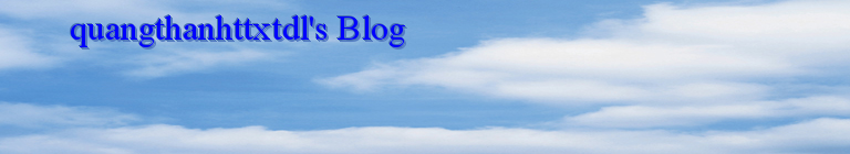 quangthanhttxtdl's Blog