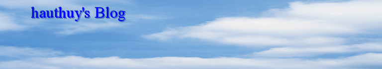 hauthuy's Blog