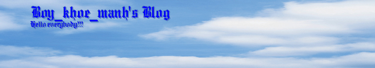 Boy_khoe_manh's Blog